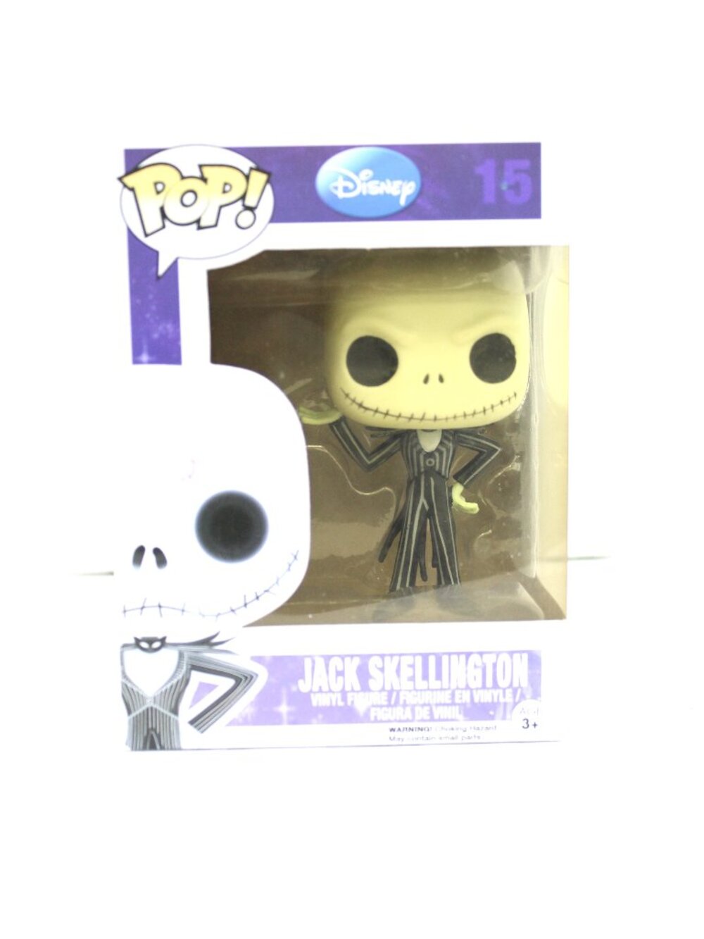 FUNKO POP DISNEY JACK SKELLINGTON #15 NIGHTMARE BEFORE CHRISTMAS AS-IS